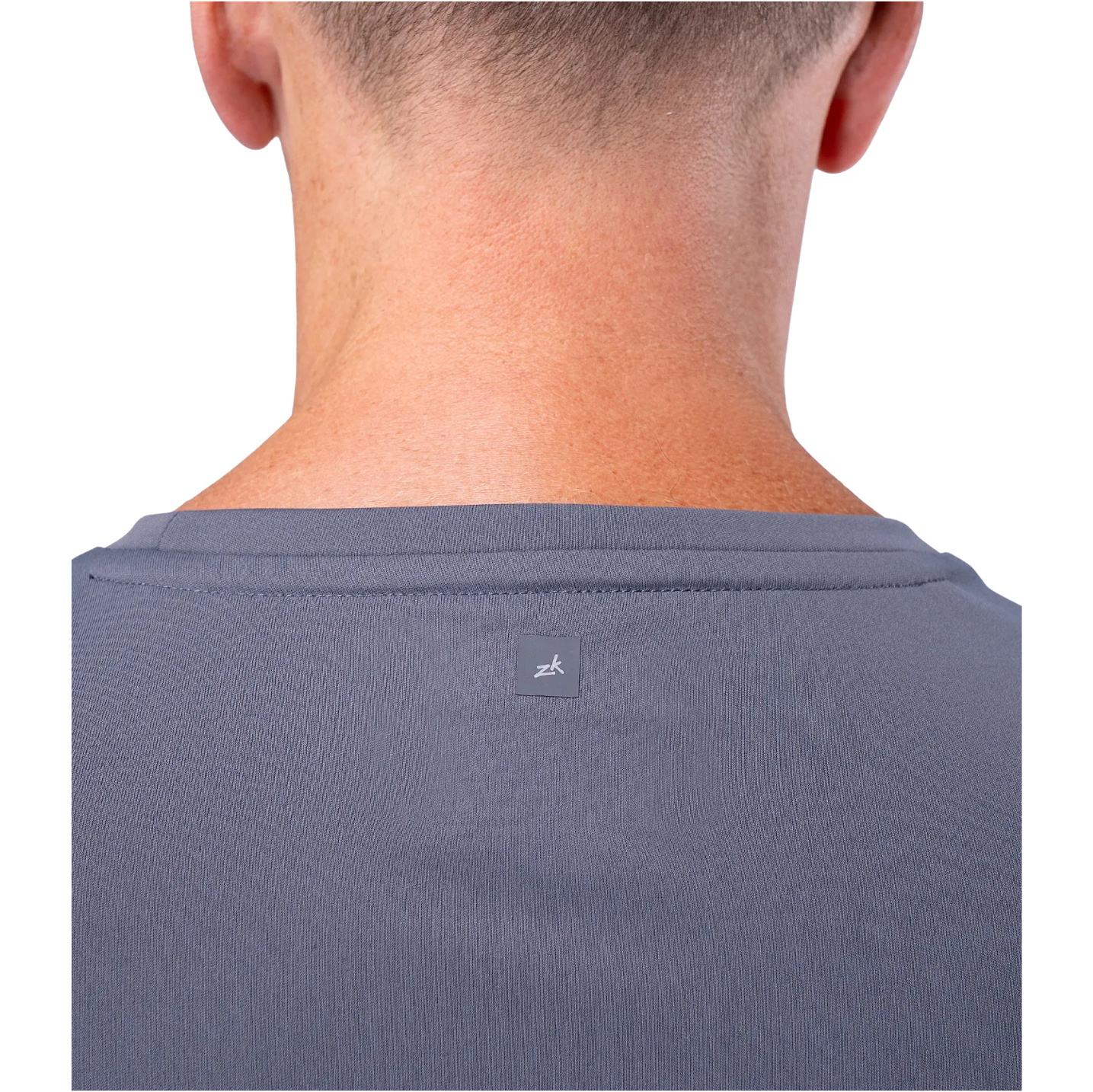 2026 Zhik Mens UVActive Long Sleeve Tech Top ATP-0071-M-SLT - Slate